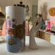 Vintage cylindrical vase Rosenthal