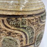 Marcel Giraud lamp foot in Vallauris vintage ceramic