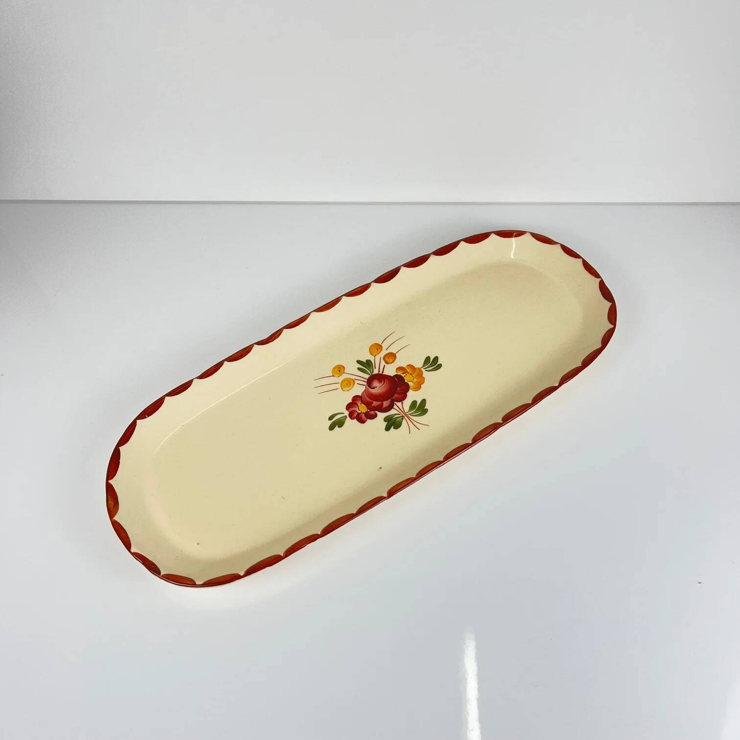 Long dish Agen, Lonchamp, 20th century