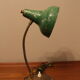 Green desk lamp 50's