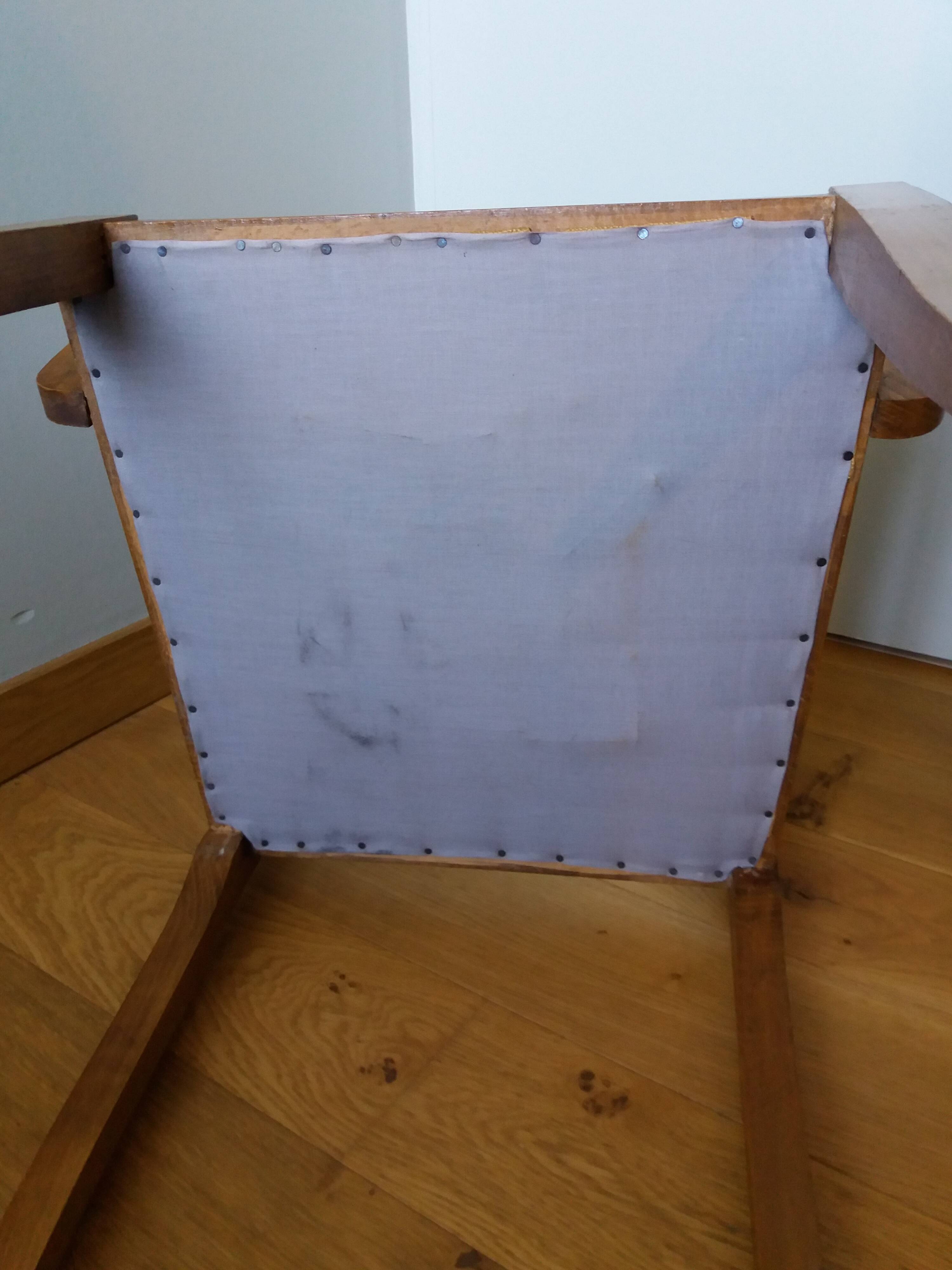 Bridge armchair