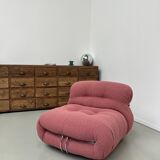Armchair Soriana Afra and Tobia Scarpa 60s Cassina