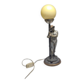 Art Deco bedside lamp, Poland, 1950s