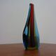 Murano Glass Teardrop Vase by Flavio Poli, 1960s
