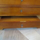 Louis Philippe style cherry wood chest of drawers