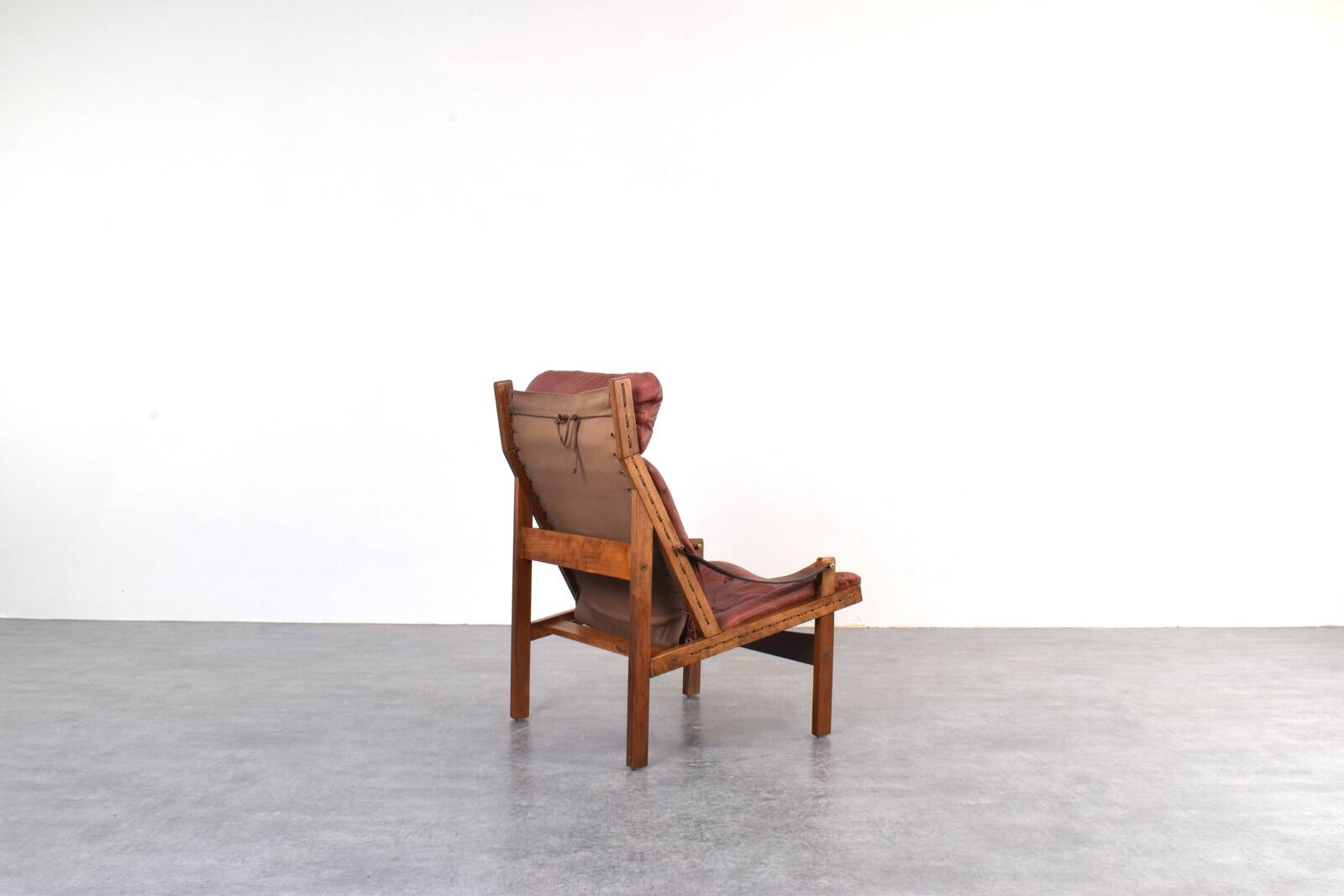 Mid-Century Hunter Lounge Chair by Torbjørn Afdal for Bruksbo, 1960s.