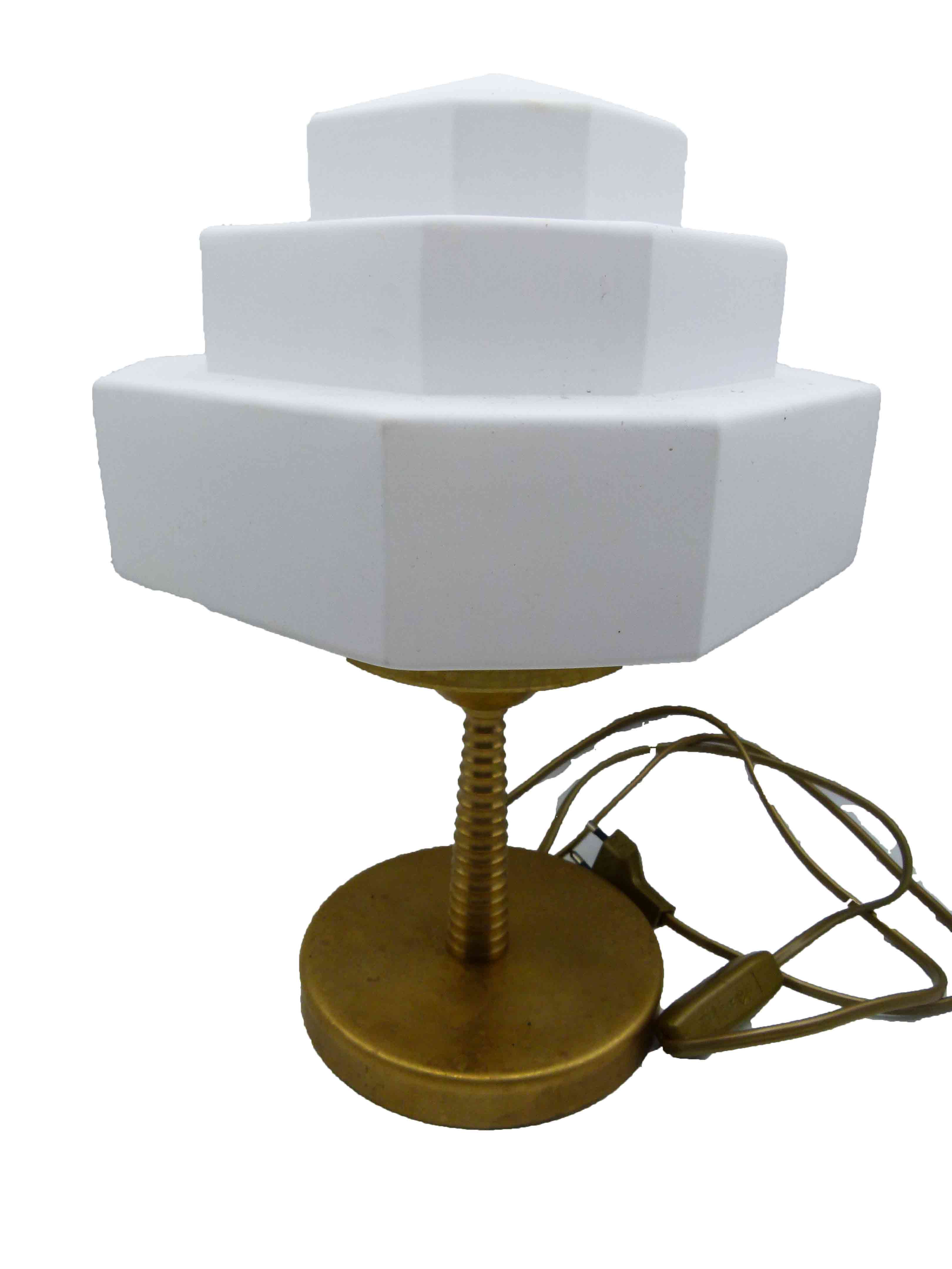 Pair of lamps art deco XXeme