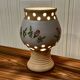 Terracotta lamp "scandinavian design 1960".