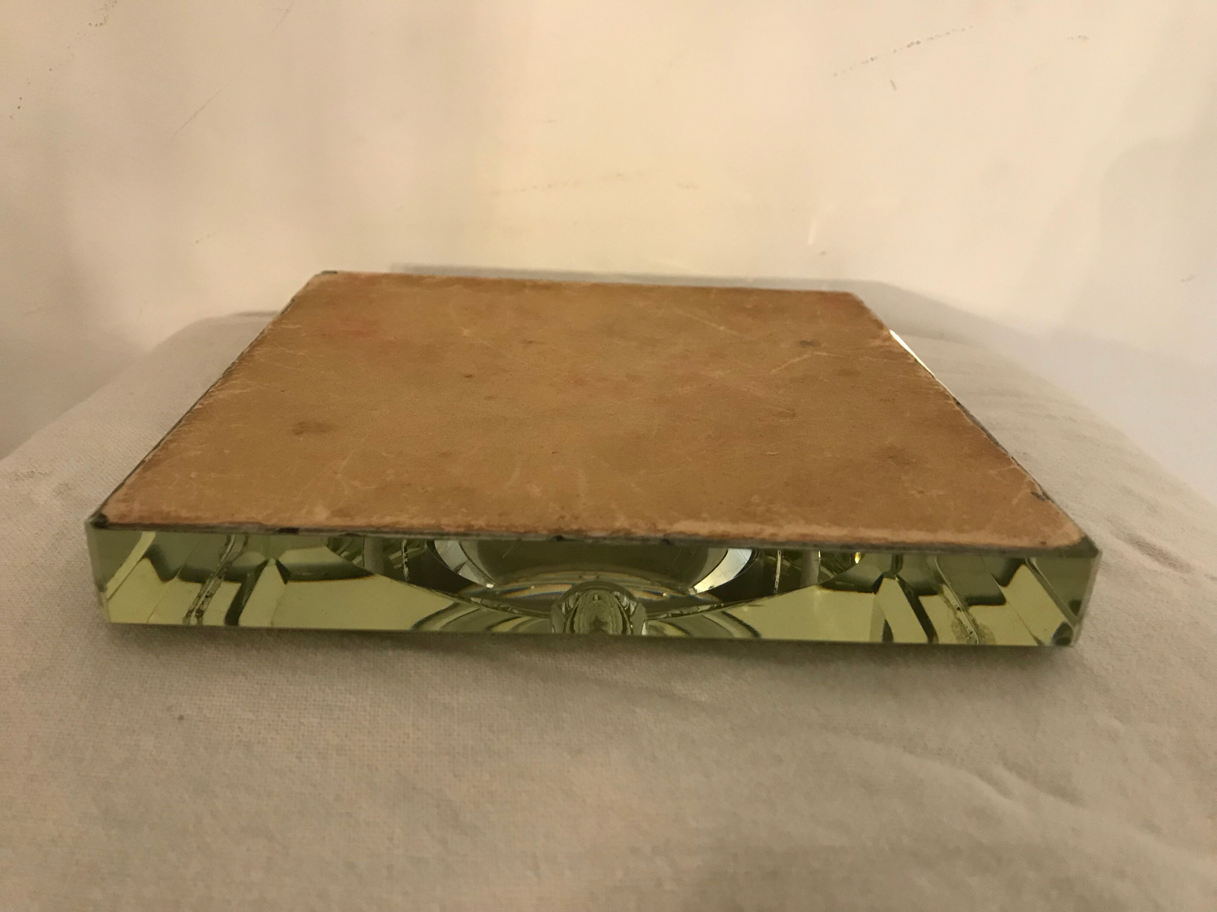 Ashtray Jean Luce mirror glass