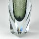 Sommerso vase in Murano glass by Pagnin & Bon, Italy, 1960s