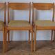 6 Scandinavian chairs 60s in beech Farstrup