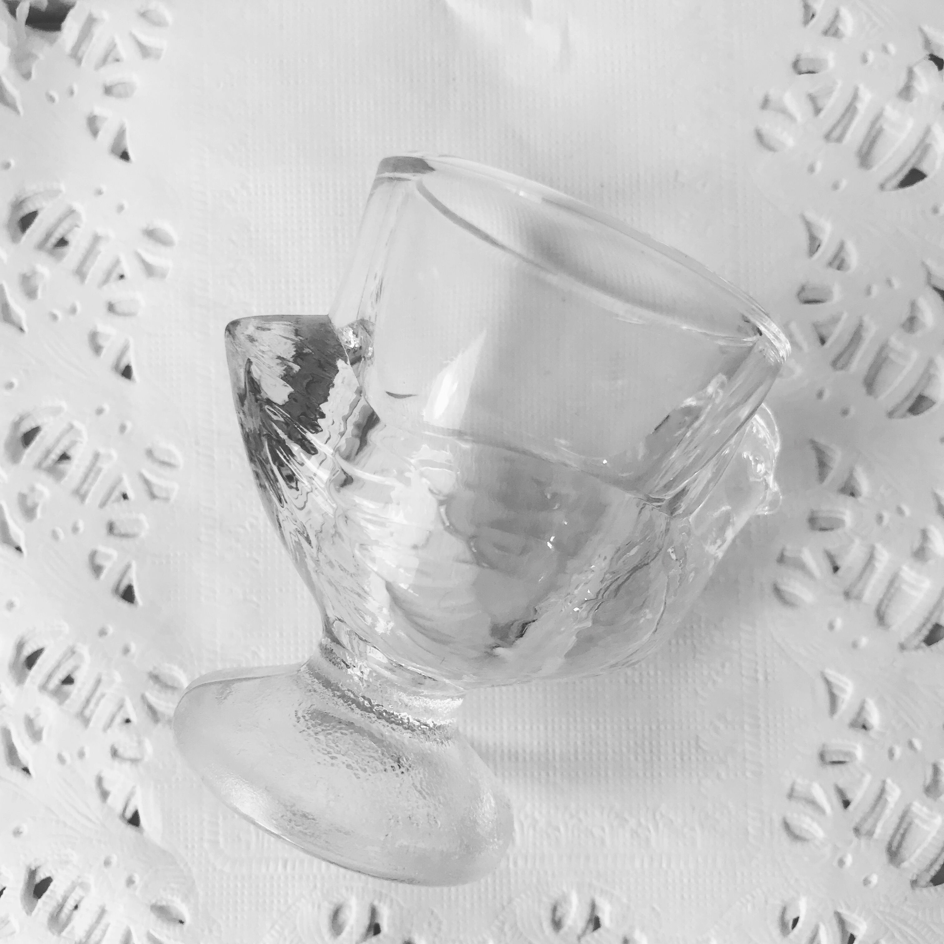 Villeroy & Boch poule verre Murano vintage