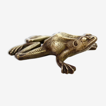 Grenouille en bronze années 50