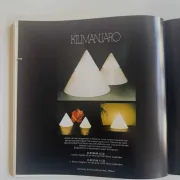 D-2133 Kilimanjaro Table Lamp By Sergio Asti For Raak Amsterdam, The Netherlands, 1978