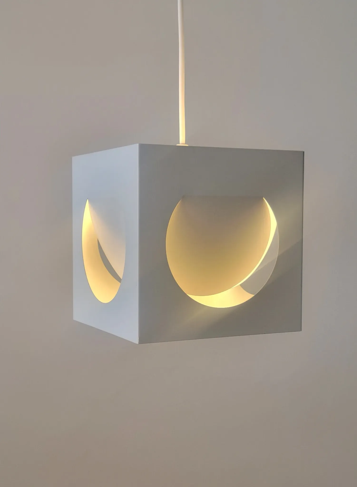 Shogo Suzuki pendant lamp for Stockmann-Orno, Finland, 1960s