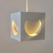 Shogo Suzuki pendant lamp for Stockmann-Orno, Finland, 1960s