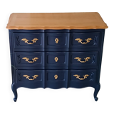 Louis XV style chest of drawers with a makeover