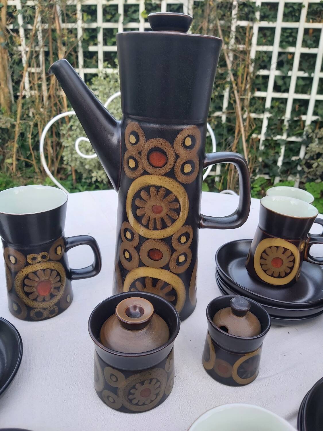 English coffee service DENBY