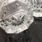6 verres à porto en cristal ciselé vintage