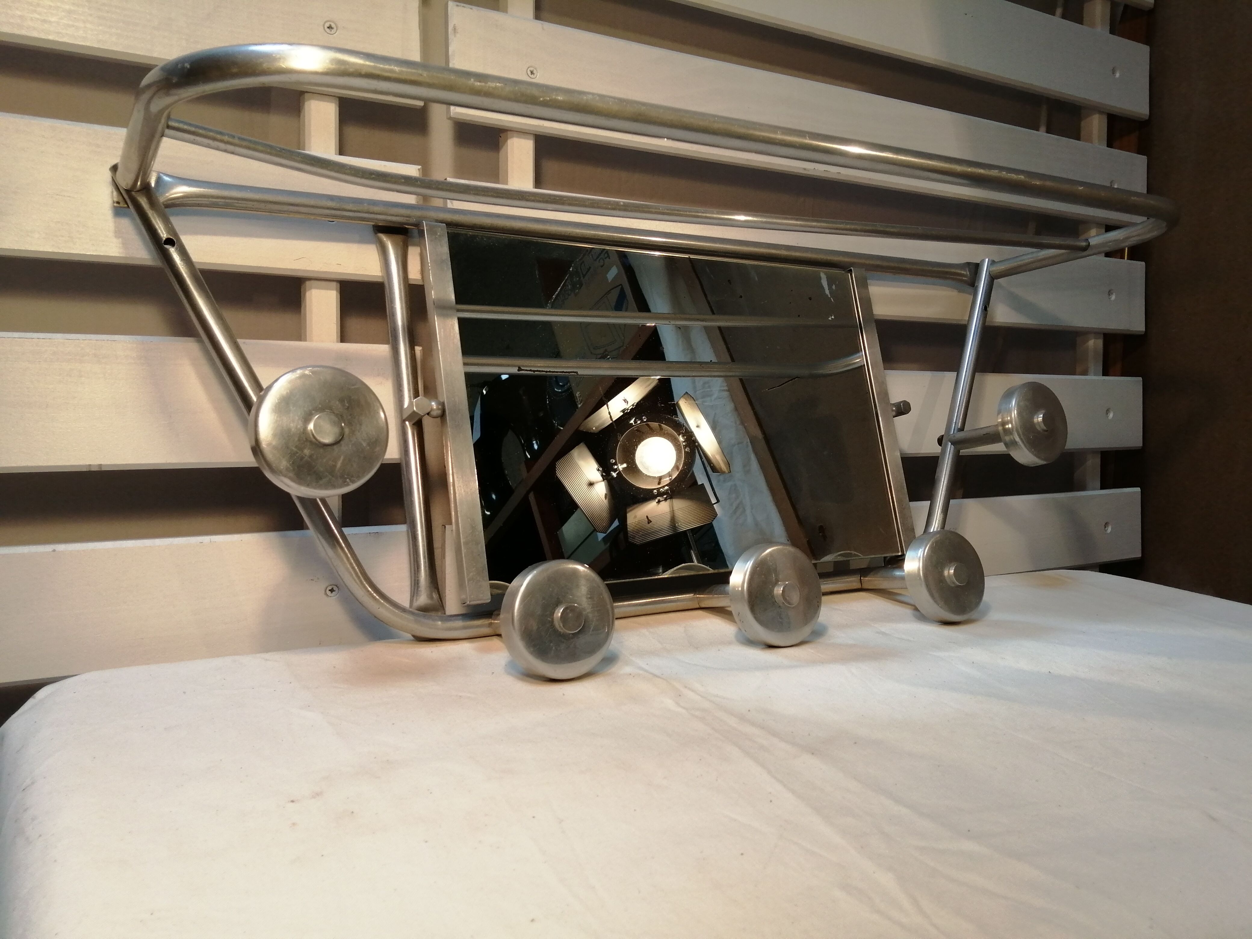 Vintage metal coat rack - 50s