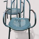 4 Mallet Stevens garden armchairs (1886-1945)