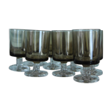 Set of 10 70s shot glasses