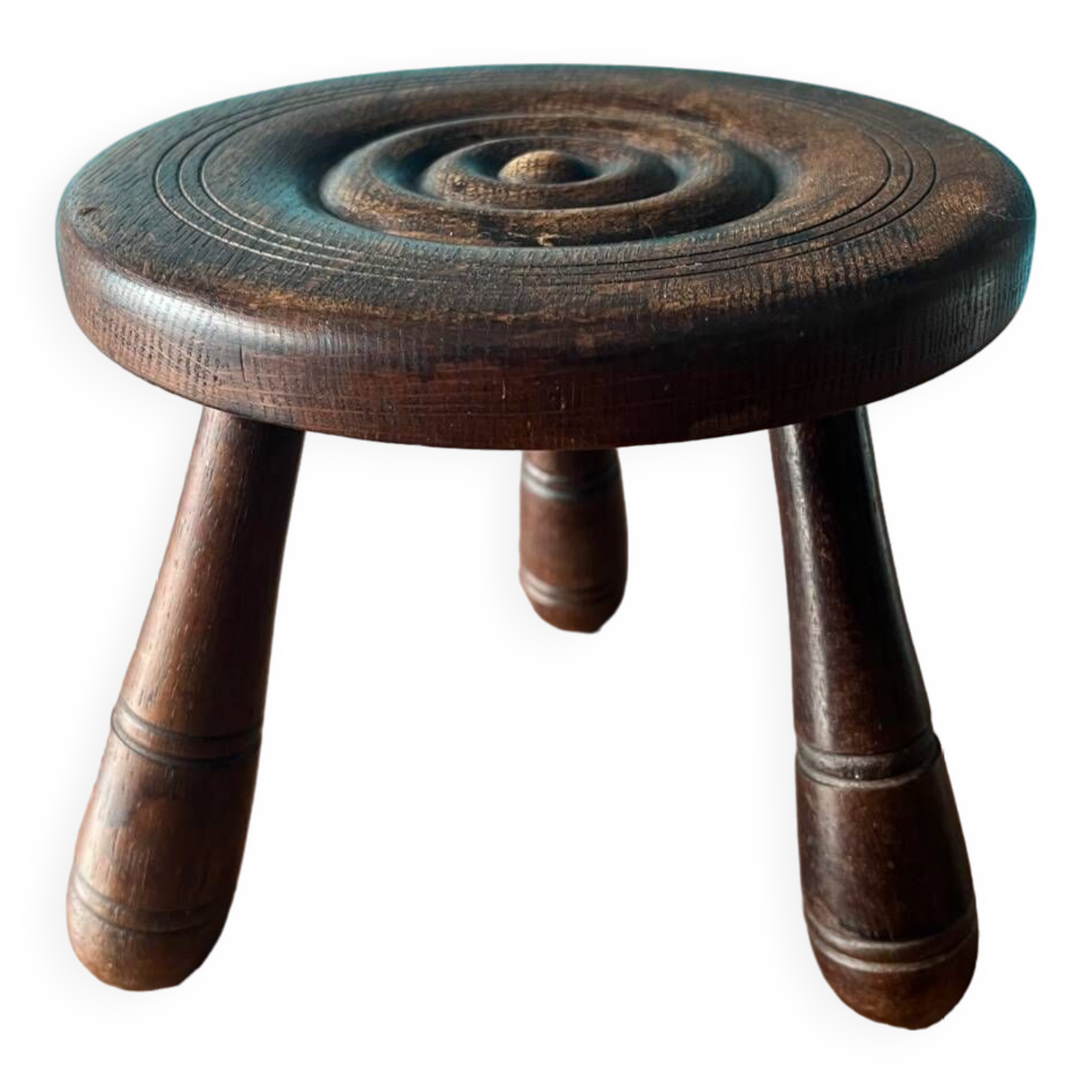 Petit tabouret tripode ou porte plante