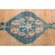 1940s Vintage Turkish Hand-Knotted Area Rug 228x303