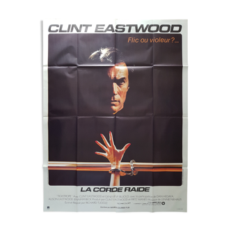 Affiche cinema La corde raide 120x160