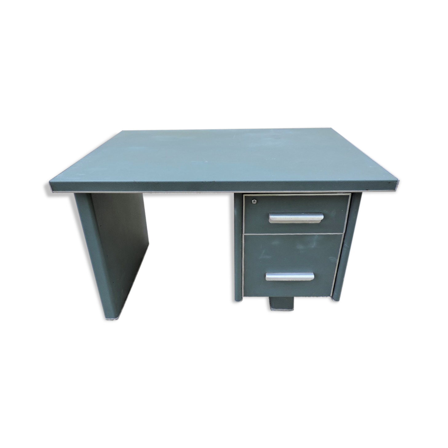 Industrial metal desk 1950