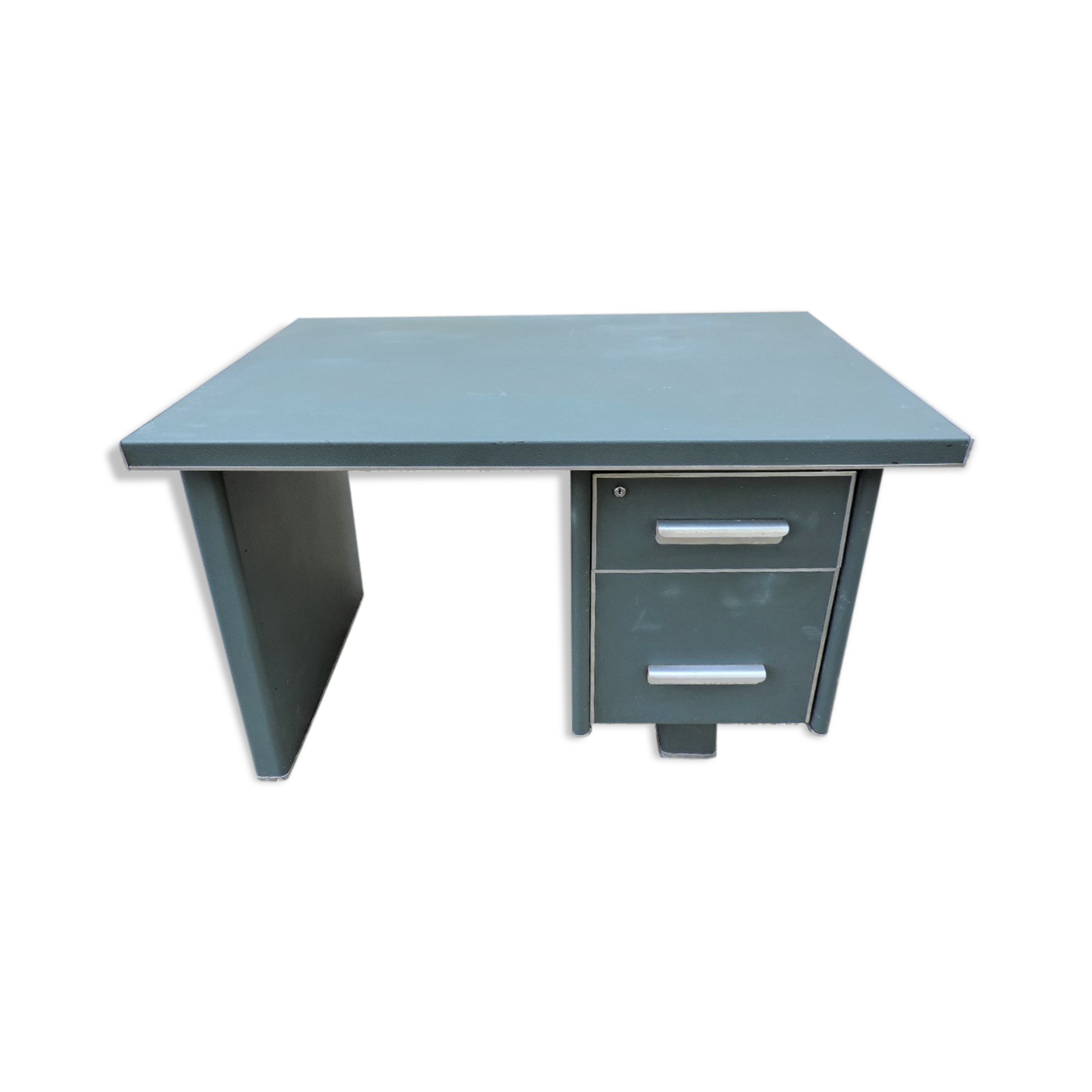 Industrial metal desk 1950