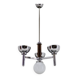 1930s Art Deco Chandelier, Czechoslovakia