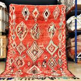 Moroccan Berber rug Boujaad vintage 250 x 155 cm Excellent condition