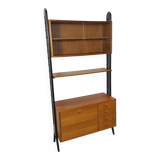 Armoire design en teck Musterring avec pieds noirs