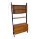 Armoire design en teck Musterring avec pieds noirs