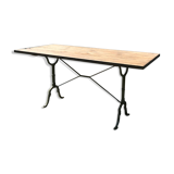 Old bistro table 6 people