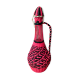 Bottle scoubidou pink neon 60s