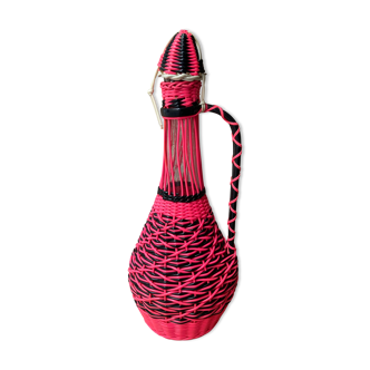 Bottle scoubidou pink neon 60s