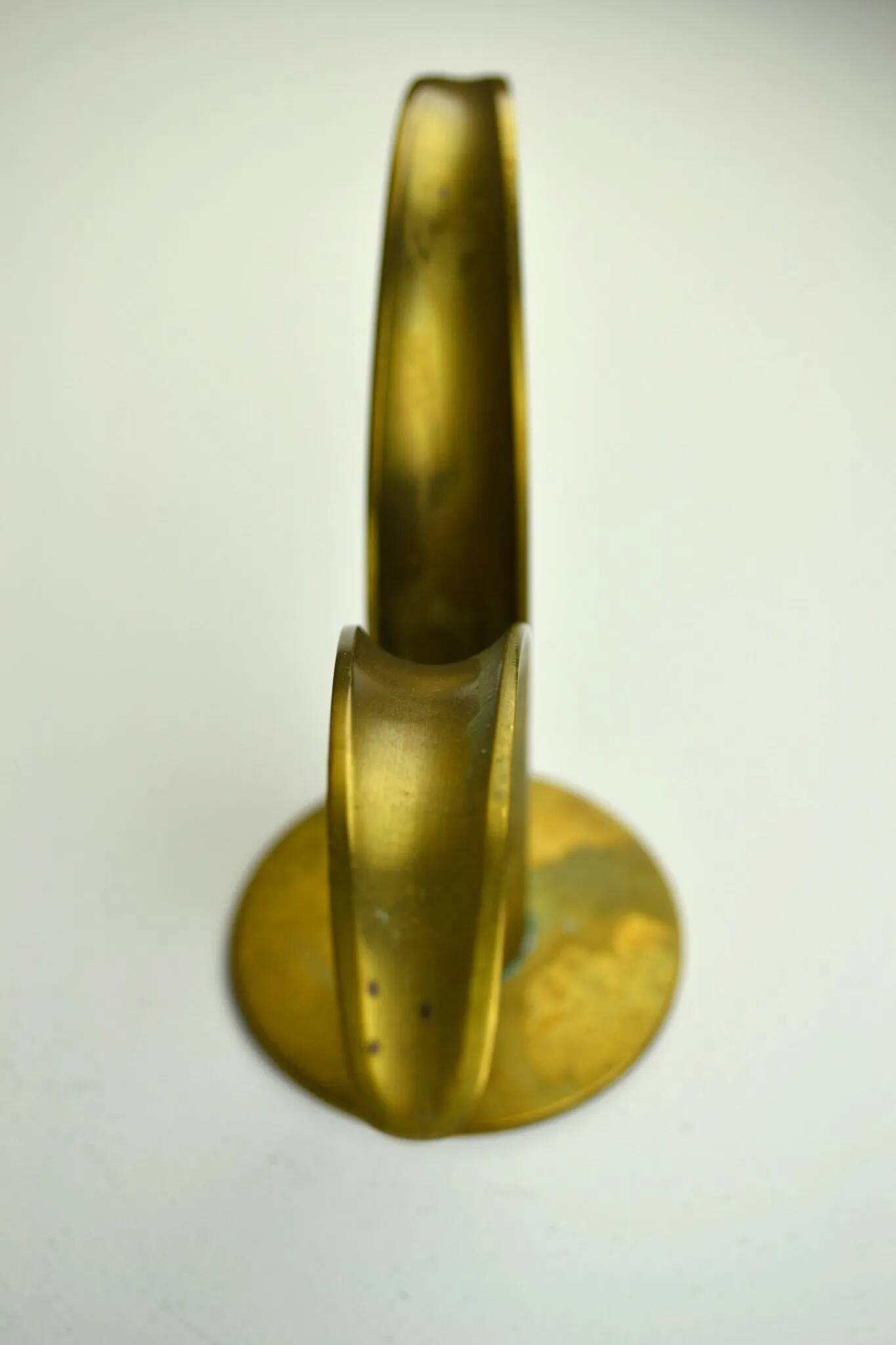 “Liljan” Candleholders — Ivar Ålenius-Björk for Ystad-Metall, Sweden, Late 1940s