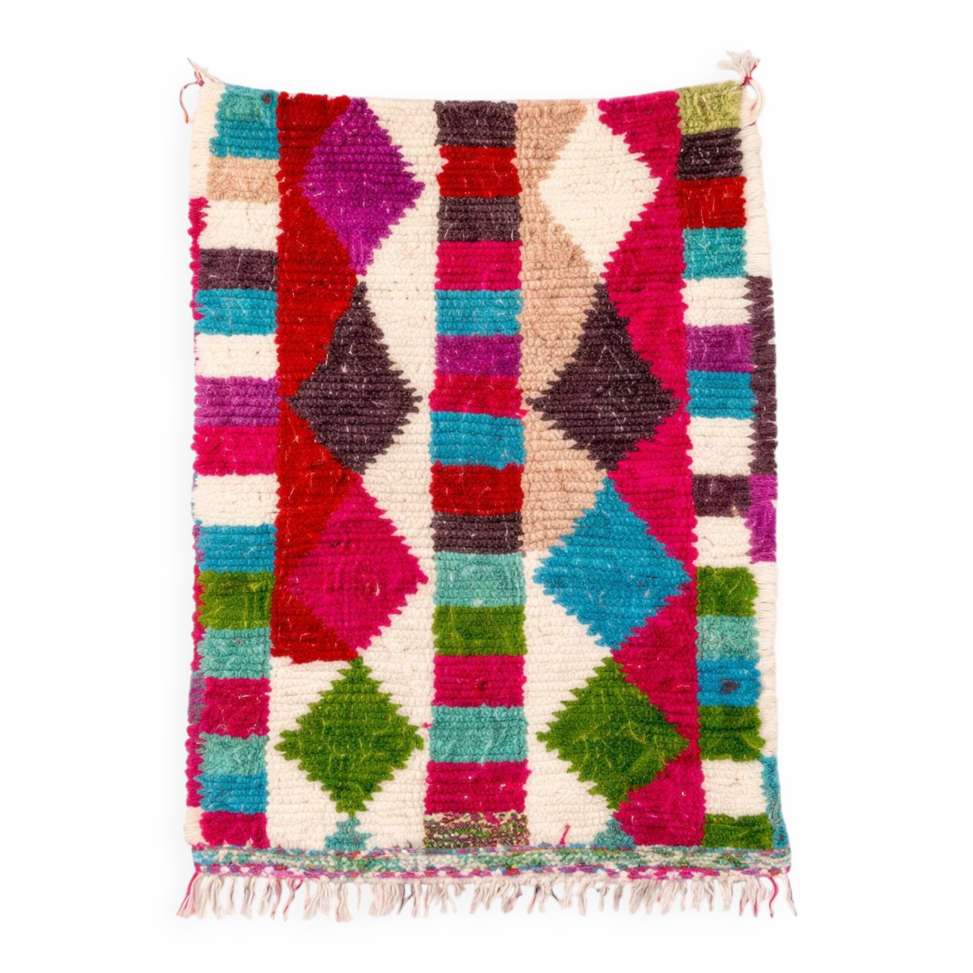 Vintage Inspired Azilal Moroccan Rug 200x250