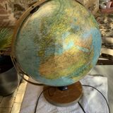 Vintage world map