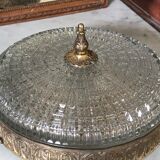 Bronze and glass ceiling