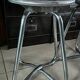 Vintage aluminium cast stools