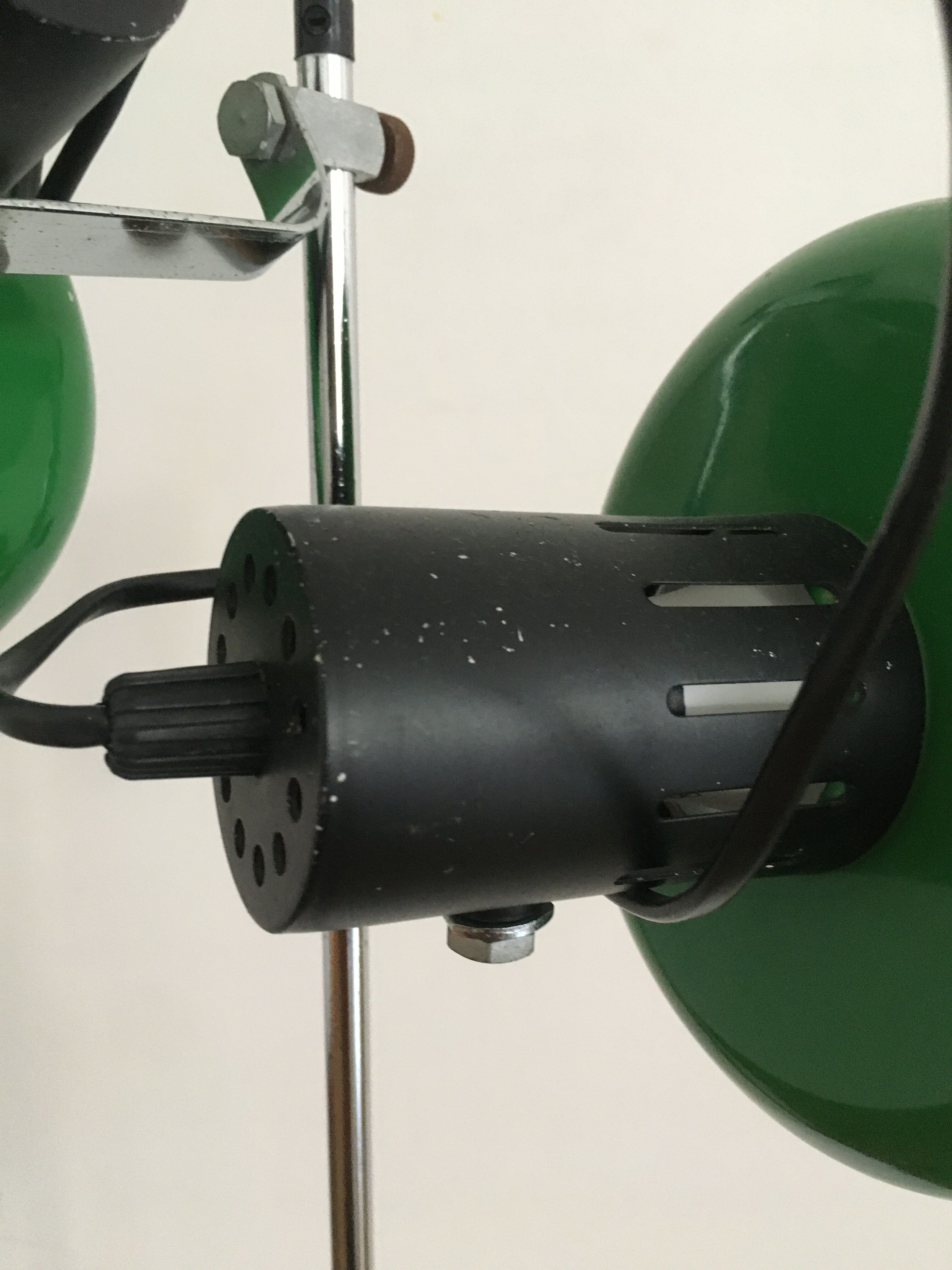 Floor lamp 2 green spots