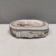 Rare glass art / ashtray by Michael Bang for Holmegaard Denmark 1968