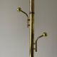 Free-standing coat rack in plexiglass with a marble base, 1960s, Germany.
