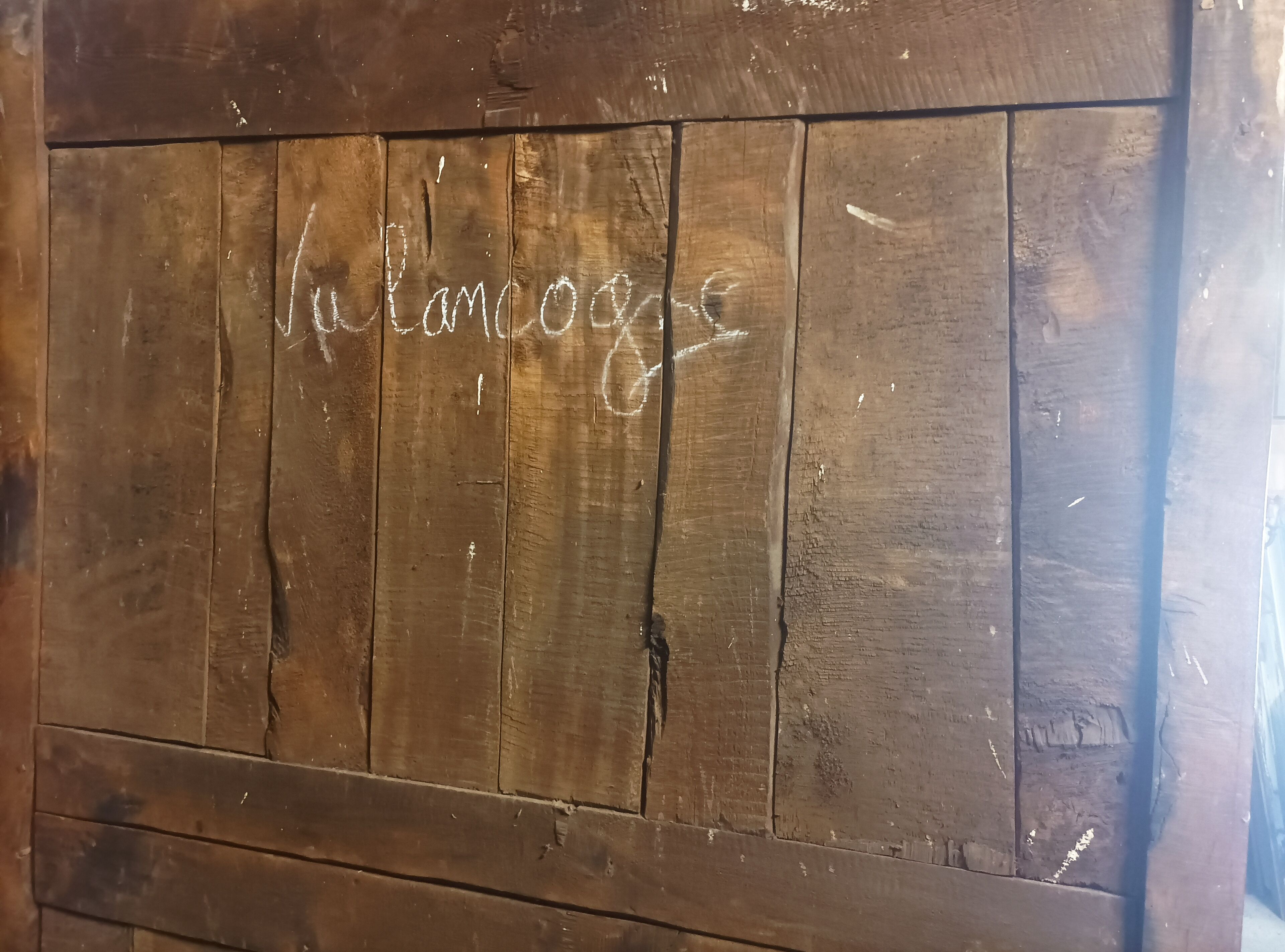 Transition wardrobe in 18th century walnut