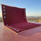 Large traditional handwoven Berber rug in wool, size 300x400 cm.