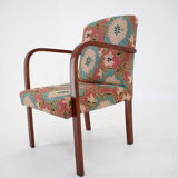 1930s Bentwood Beech Armchair ,Czechoslovakia