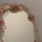 Murano glass mirror from the 60s